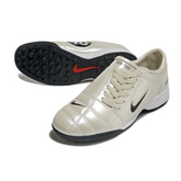 Chuteira Society Nike Total 90 III TF Cinza e Preto